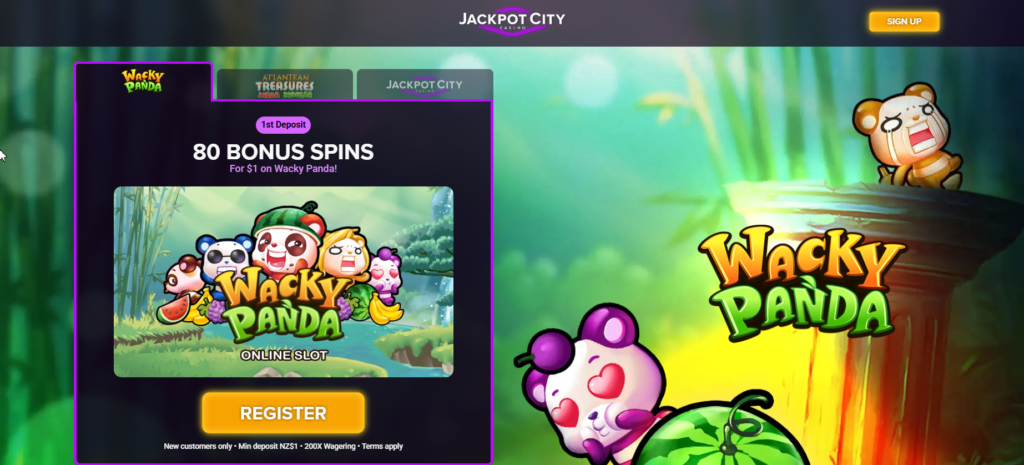 Jackpot City $1 Deposit Bonus NZ